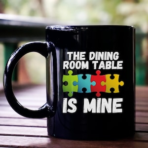 Puzzle Mug, Jigsaw Puzzle Gift, Jigsaw Puzzle Player Mug, Funny Jigsaw Mug, Cute Jigsaw Mug, Puzzle Lover Gift, Jigsaw Jigsaw Puzzle Mug