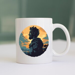 Marcus Aurelius Mug, Stoic Philosophy Gift, Marcus Aurelius Quote, Marcus Aurelius Cup, Stoic Mug, Philosophy Mug, Marcus Aurelius Gift