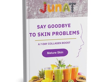 7 Day Glow Ritual for Mature Skin | Tropical Juice Recipes Printable PDF | Radiance Lifestyle Guide | Natural Wrinkle Care Guide