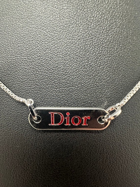 Christian Dior necklace with box