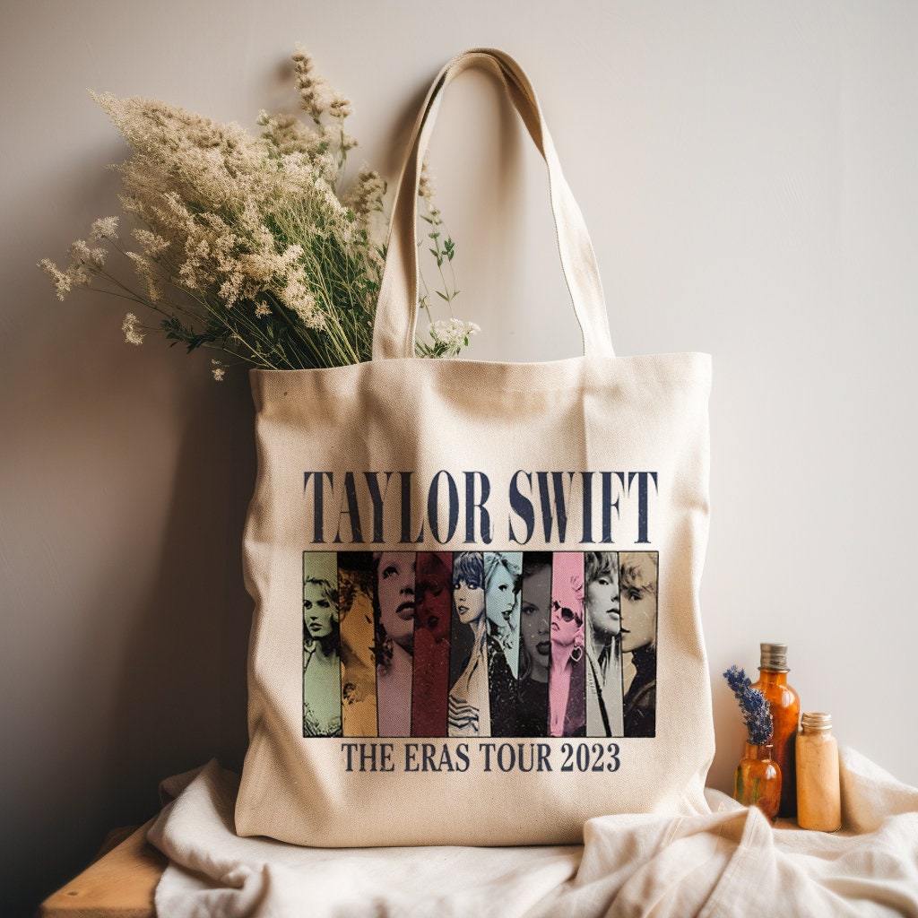 Discover The Eras Tour 2023 Music Tote Bag