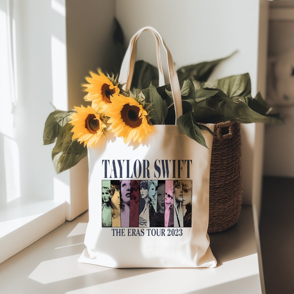 Discover The Eras Tour 2023 Music Tote Bag