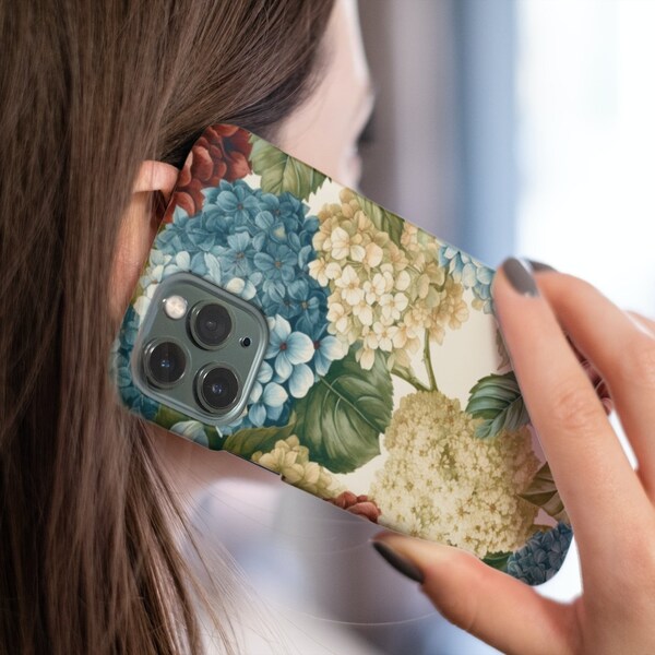 Hydrangea Phone Case Etsy