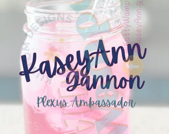 Custom PVC Business Card, Luggage Tag, PlexusSwag (hard card), Plexus card, Plexus Business Card, Plexus Swag, Plexus Ambassador, Pink Drink