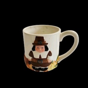 Thanksgiving Holiday Pilgrim Mug