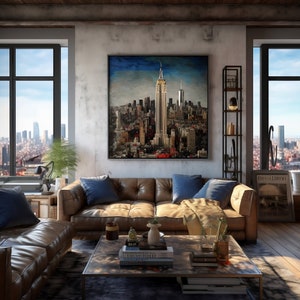 The Manhattan: download digitali stampabili di alta qualità che possono essere incorniciati per wall-art, cartoline e altro