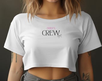 Bachelorette Party Shirts, Brides Crew T-Shirts, Wedding Party Matching Tees, Bridal Shower Shirts, Bride Squad T-Shirts