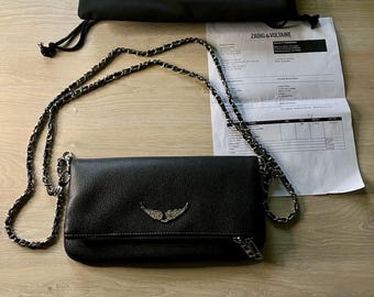 Zadig&Voltaire Rock leren handtas