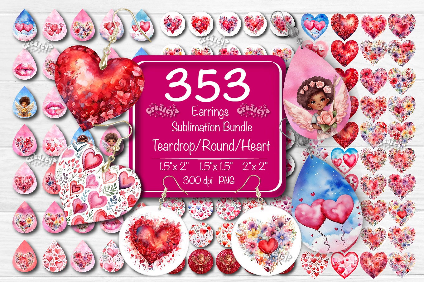 Sublimation Blank Heart Photo Bead Metal Products Slider Party European Charms Hot Transfer Printing Material Valentine's Day Gifts