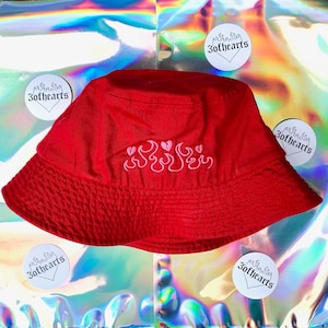 Sombrero de pescador rompecorazones - Ropa de calle Y2K de moda para el verano