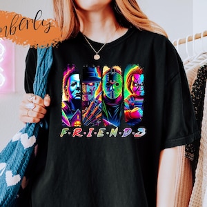 Halloween Horror Friends Shirt, Horror Characters Shirt, Horror Fan Gift, Halloween Shirt, Horror Sweatshirt, Spooky Season Outfit
