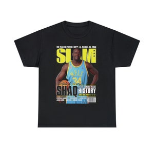 Shaquille O&#39;Neal Lakers Slam Cover T-Shirt NBA