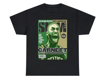 Kevin Garnett Boston Celtics Slam Cover T-Shirt NBA