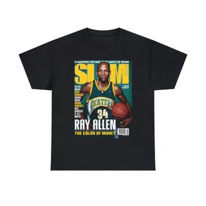 Ray Allen Backer T-Shirt - Ash - Tshirtsedge