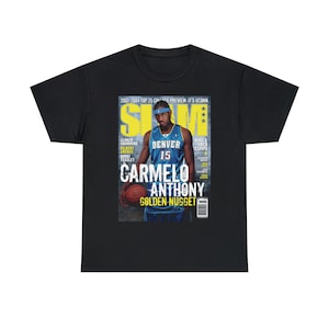 Carmelo Anthony Denver Golden Nugget Slam cover T-Shirt NBA