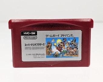 Authentieke Super Mario Bro Famicom Mini Gameboy Advance GBA-game.  Schoongemaakt, getest. Gratis verzending als add-on. OEM. Officieel. Japanse import