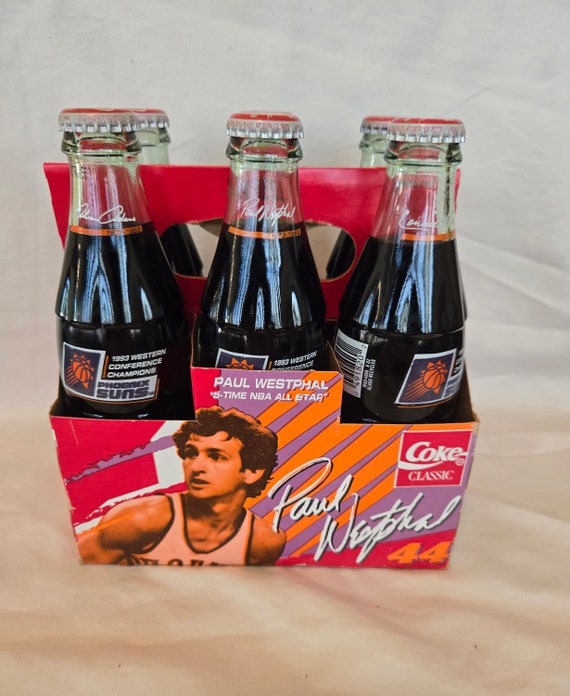 1993 Phoenix Suns Coca Cola Six Pack Sealed Paul Wetphal, Connie