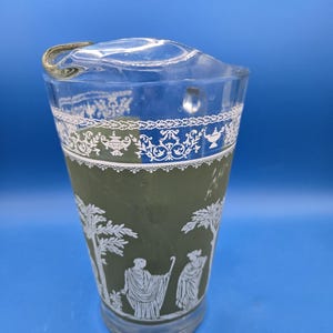 Vintage Wedgwood Large Glass Pitcher