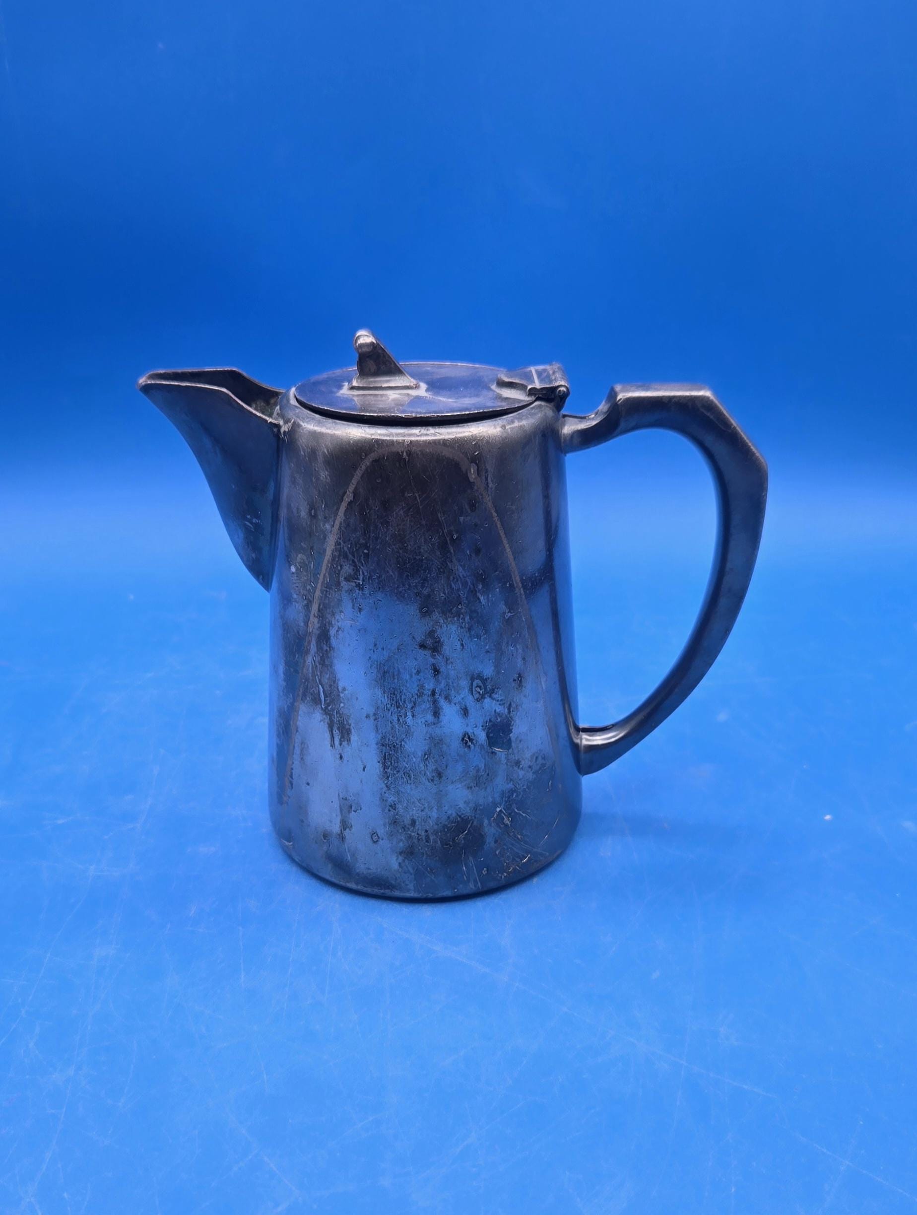 Vintage Mappin Webb Silver Plate Water Pot: Pint Sheffield