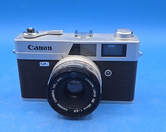 Canon Canonet 28 35mm Film Rangefinder Camera With Canon 40mm 1