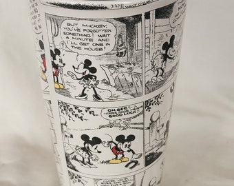 Vintage Disney Mickey Mouse Comic Travel Mug, 10 oz