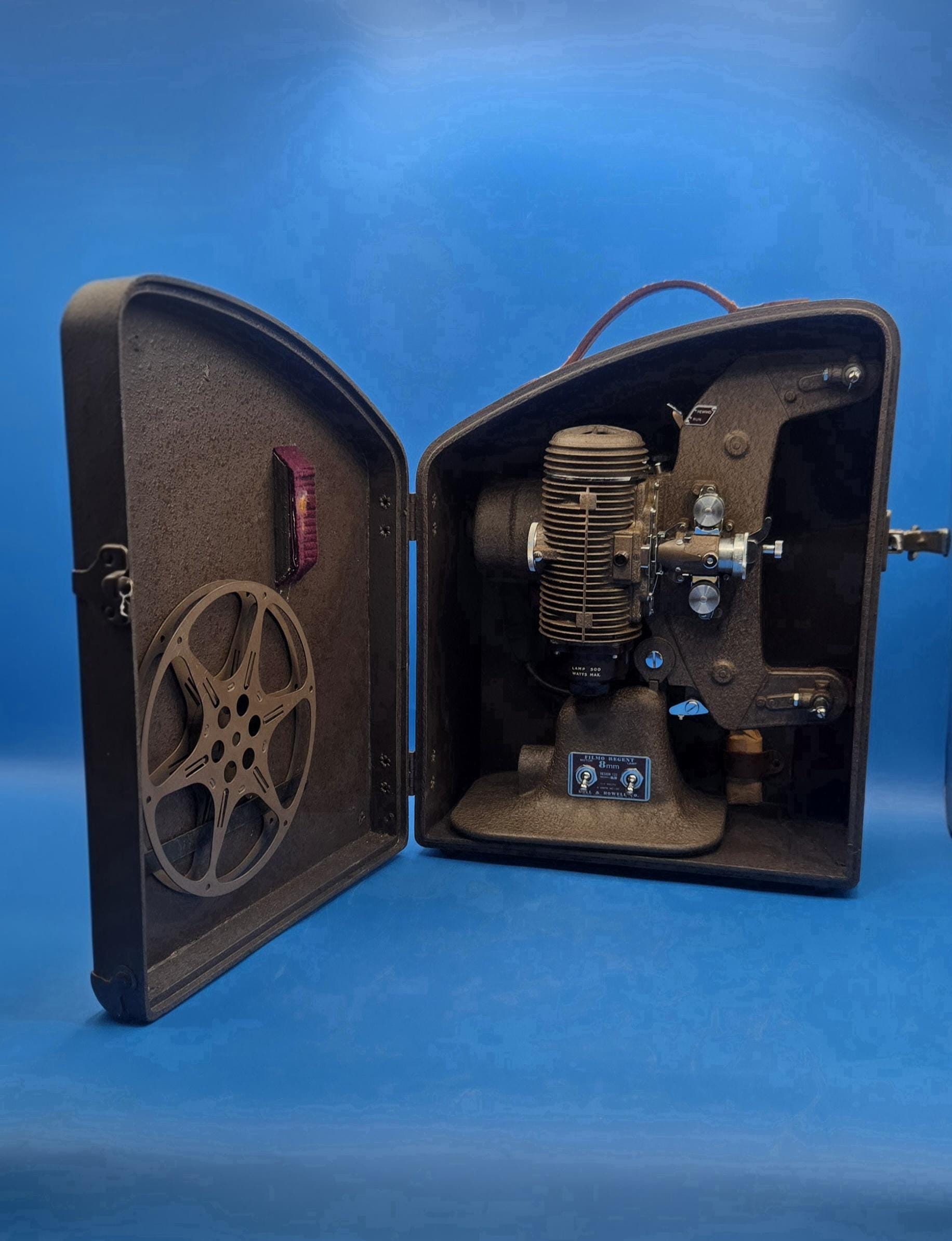 Vintage Bell & Howell 8mm Film Projector, 1940s Diplomat Model - Etsy