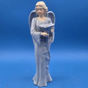 Vintage Reco “Serenity” Angel Figurine 1989 | 9.5” Exclusive Edition | Collectible Angel Statue | Christian Gift | Reco Figurine