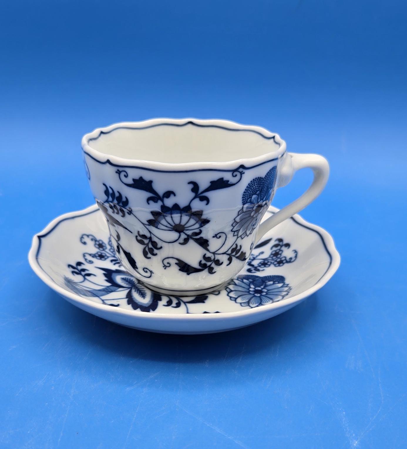 Vintage Blue Danube Japan China Tea Cup and Saucer Set of 12 - Etsy