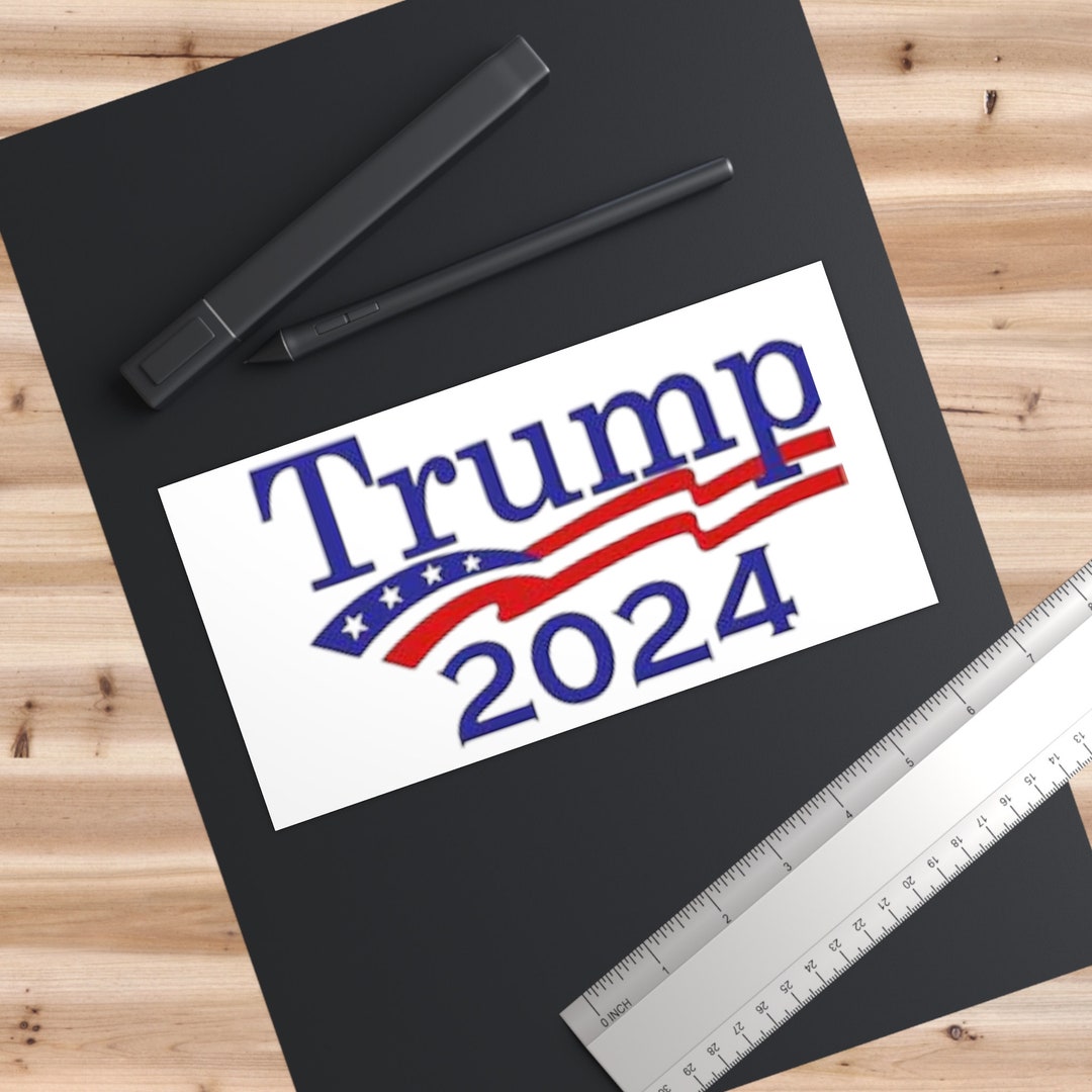 Trump 2024 Bumper Sticker Etsy