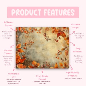 Autumn Junk Journal Pages, Digital Fall Scrapbook Paper, Printable ...