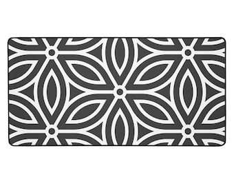 Black & White Geo Schreibunterlage
