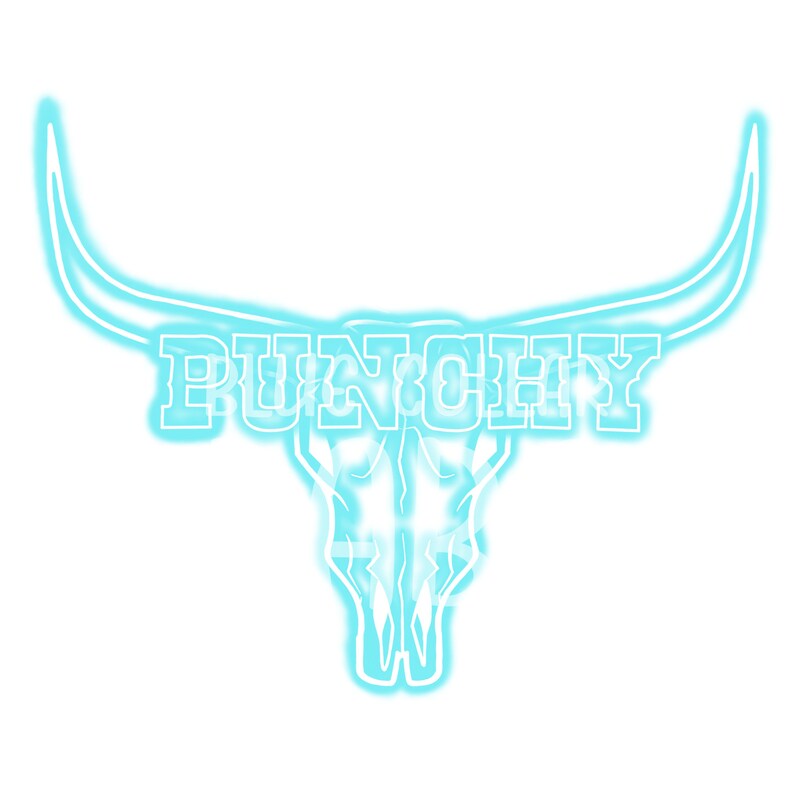 Punchy Neon Cow PNG Sublimation Western Rodeo Cowgirl Digital Download ...