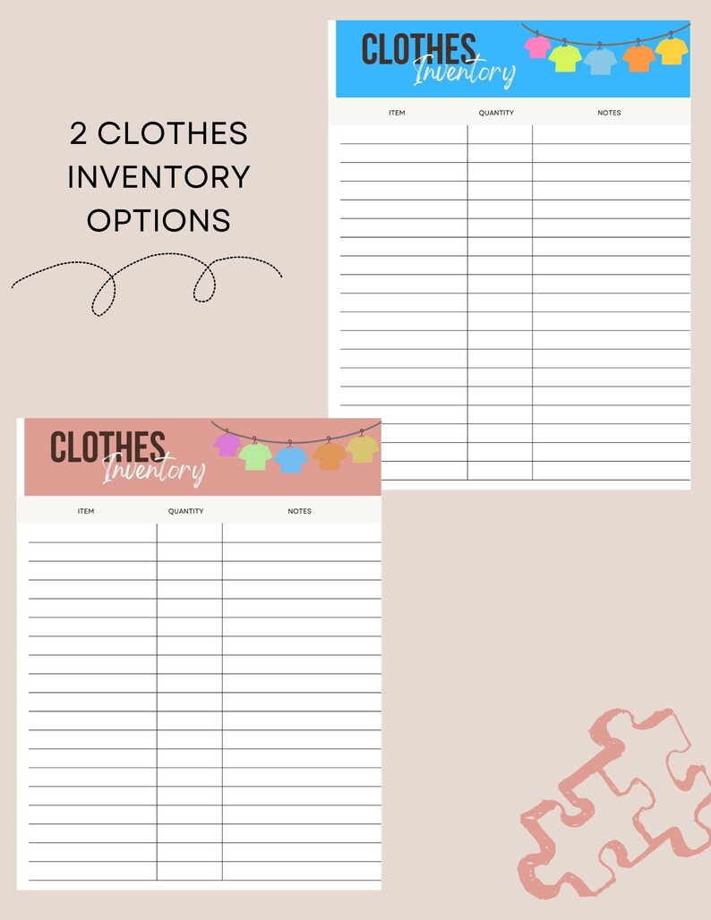 Daycare Supplies Tracking, Digital Daycare Inventory, Preschool ...