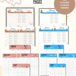 Daycare supplies tracking, Digital daycare inventory, Preschool inventory software, Childcare center organizor, Daycare equipment tracking