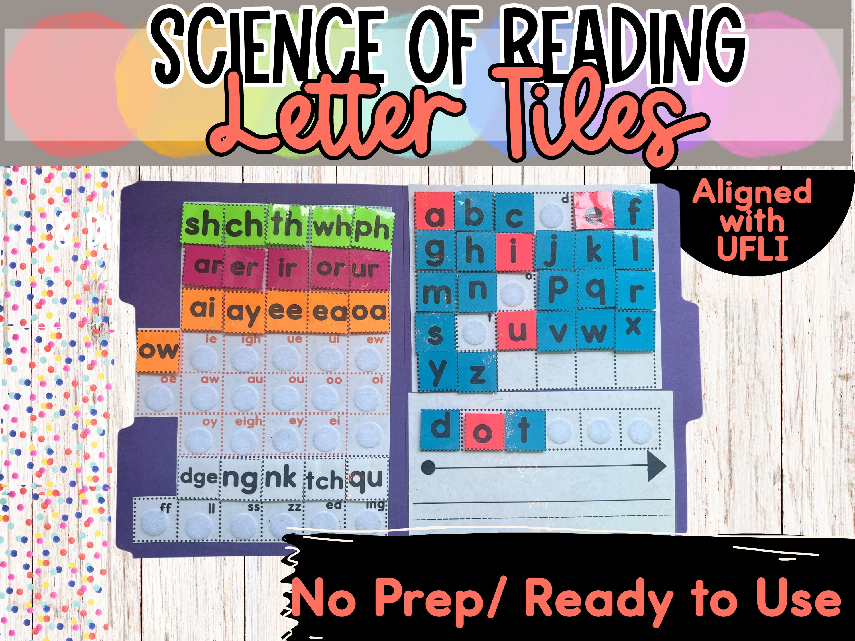 Science of Reading Letter Tiles Manipulatives Small Reading Etsy Hong