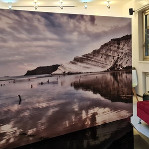 Scala dei Turchi Photo on canvas