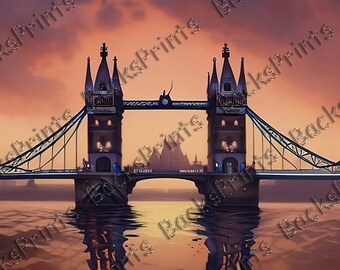 Sunset Over Tower Bridge