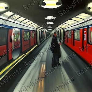 London Underground Art Print
