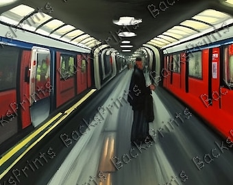 London Underground Art Print