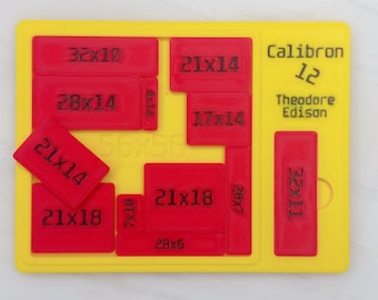 Calibron 12 Puzzle, IQ Test, Brain Teaser