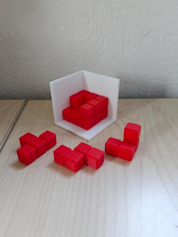 3x3 Puzzle Cube, Brain Teaser, IQ Test