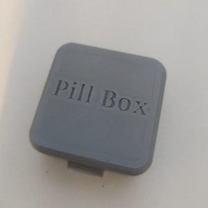 Dagelijkse pillendoos, 3 delen