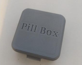 Daily Pill Box 3 Sections