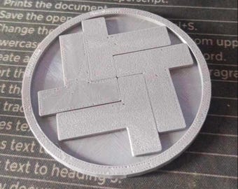 T Puzzle, 4 T Challenge, 3D Printed
