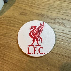 Posavasos del Liverpool FC, posavasos del LFC, posavasos de fútbol, regalo, presente