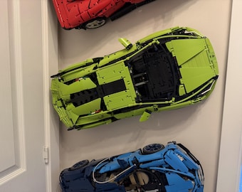 Uchwyt ścienny Lego Technic Lamborghini Sian, niestandardowy uchwyt ścienny drukowany w technologii 3D