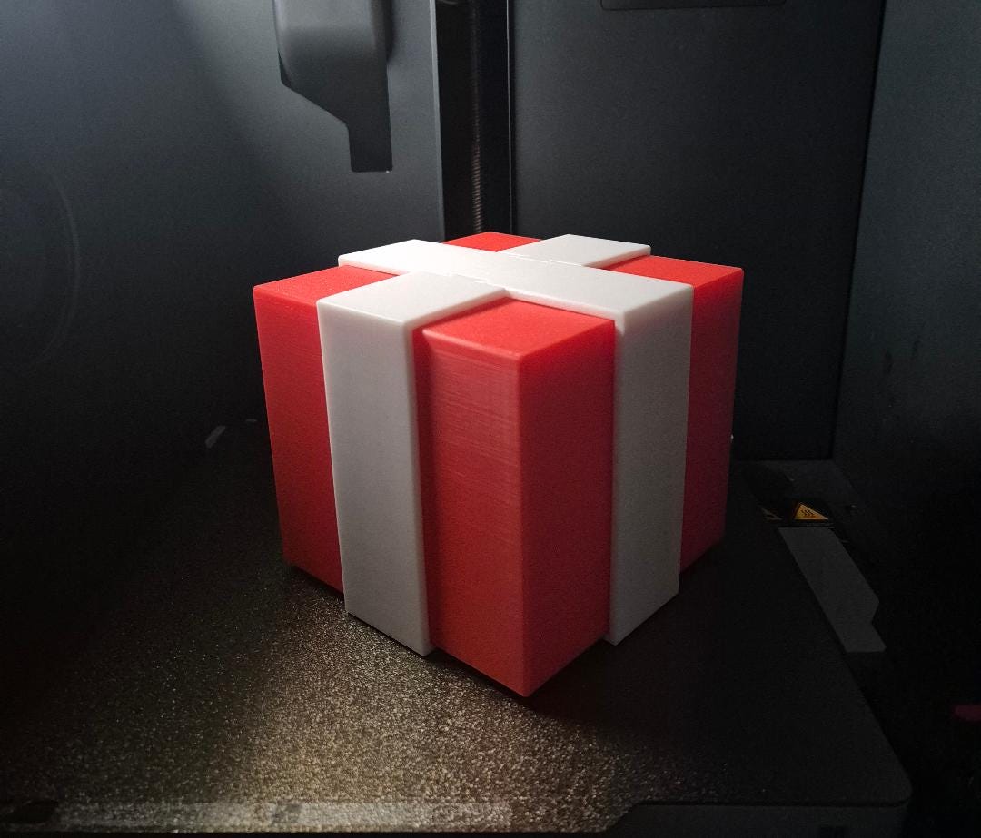 Annoying Christmas Present, Christmas Gift, Puzzle, Puzzle Box