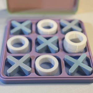 Tik Tac Toe Game with Case, Fun Game, Travel Game