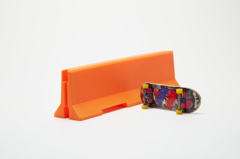 Fingerboard Jersey Barrier 3D Printed Etsy