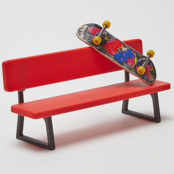 Fingerboard Park Bench - 3D Printed